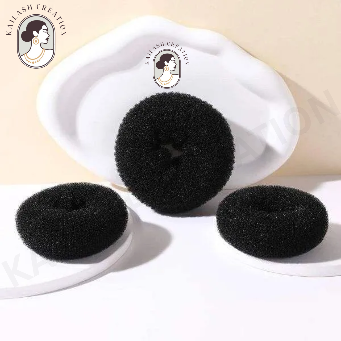 Donut Hair Bun Maker for Women and Girls