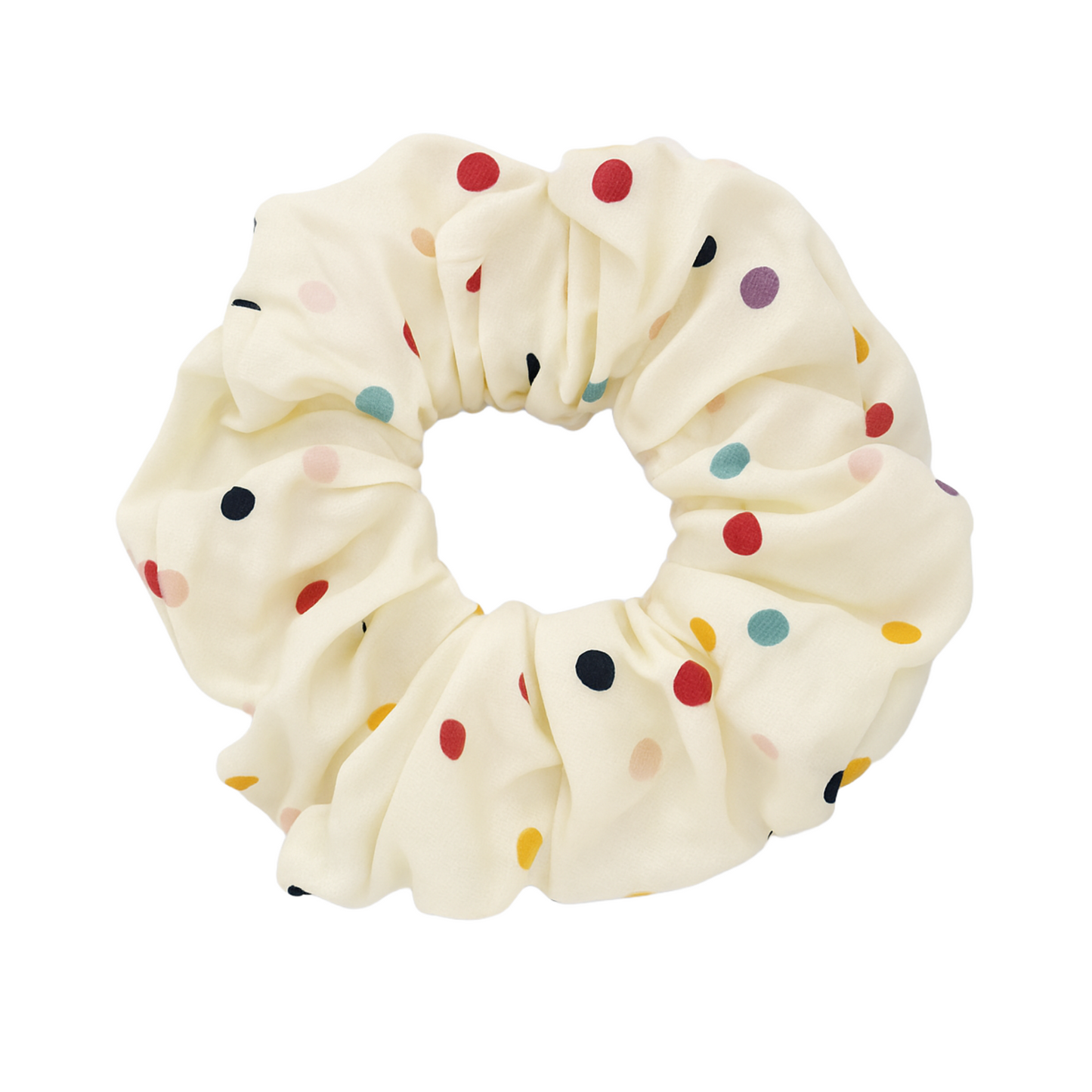 Multicolor Polka Dot Stretch Headbands for Women & Girls