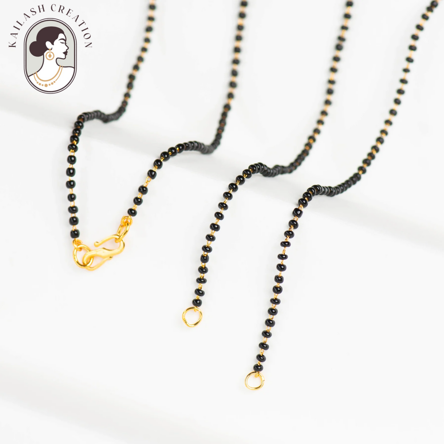 Gold Plated Pearl Mangalsutra Chain for Women