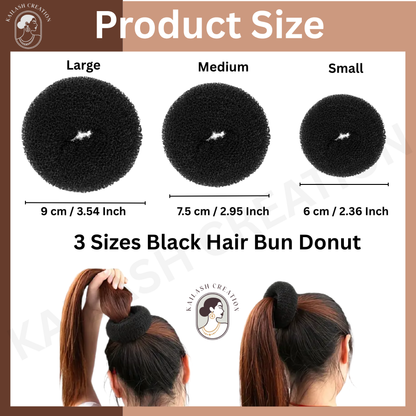 Donut Hair Bun Maker for Women and Girls