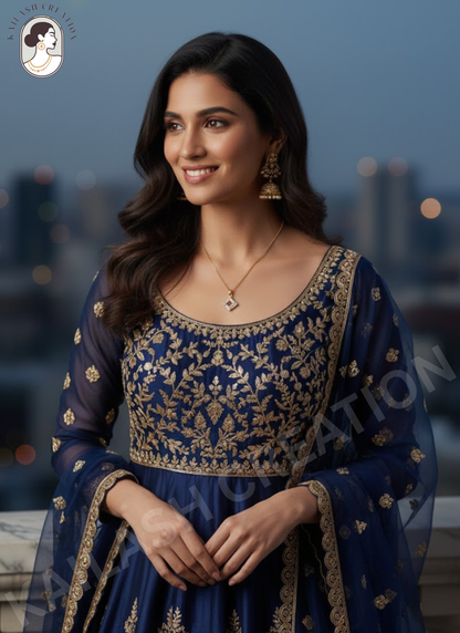 Divine Spark 18K Gold Plated AD Pendant for Women & Girls Stylish