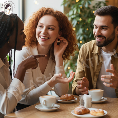 18K Gold Plated Stainless Steel Mini Bag Shape Earrings for Women and Girls