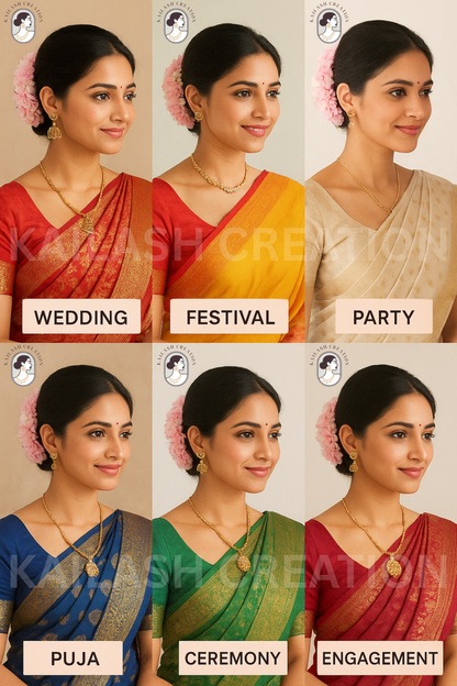 Reusable Artificial Mogra Flower Hair Garland for Women - Pink - 15 Inches