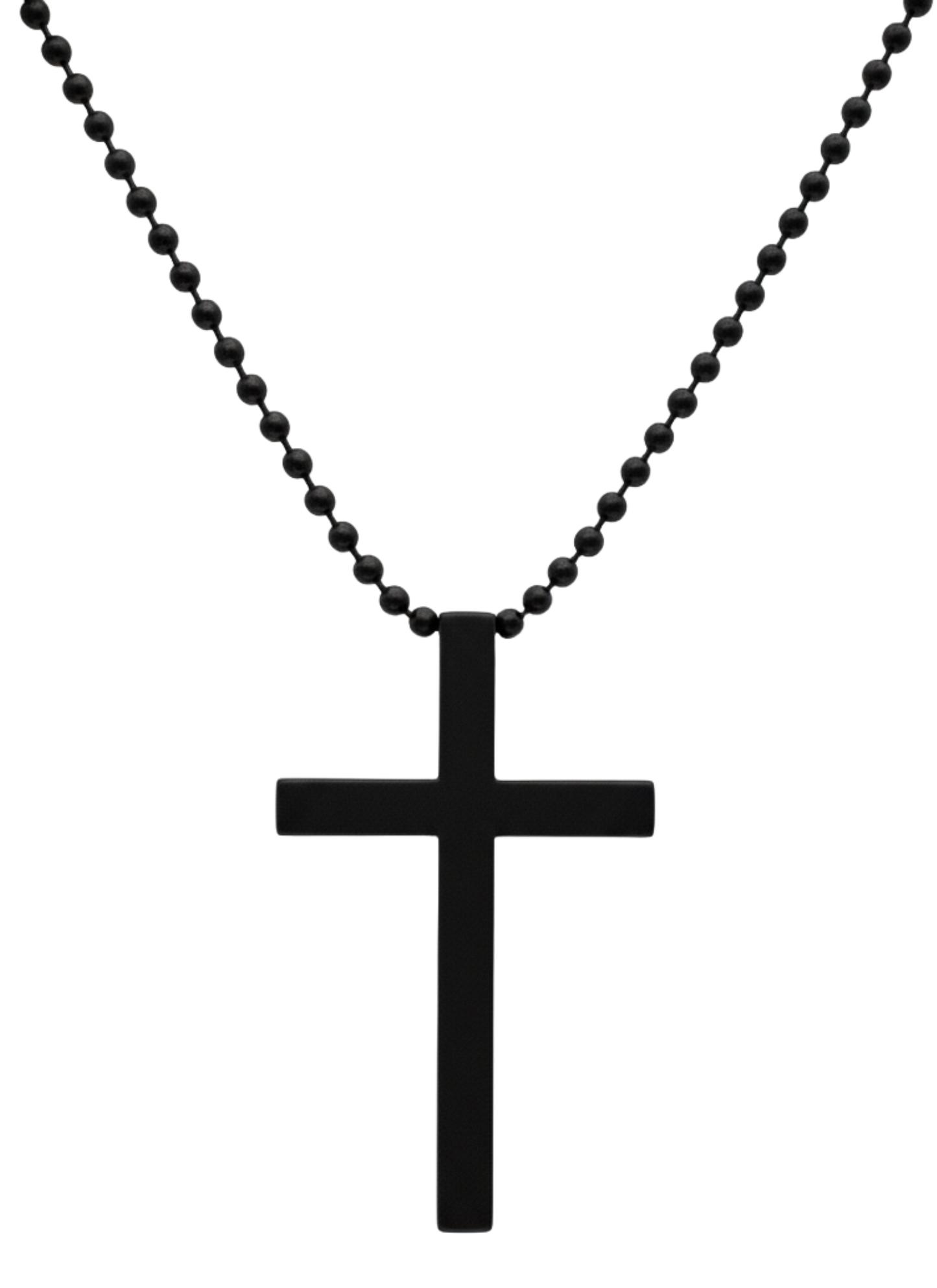 Christian Cross Black Anti Tarnish Pendant for Men and Boys Stylish