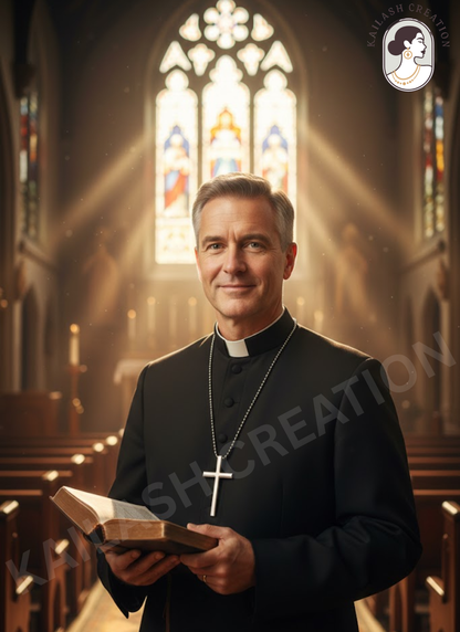 Christian Cross Silver Anti Tarnish Pendant for Men and Boys Stylish