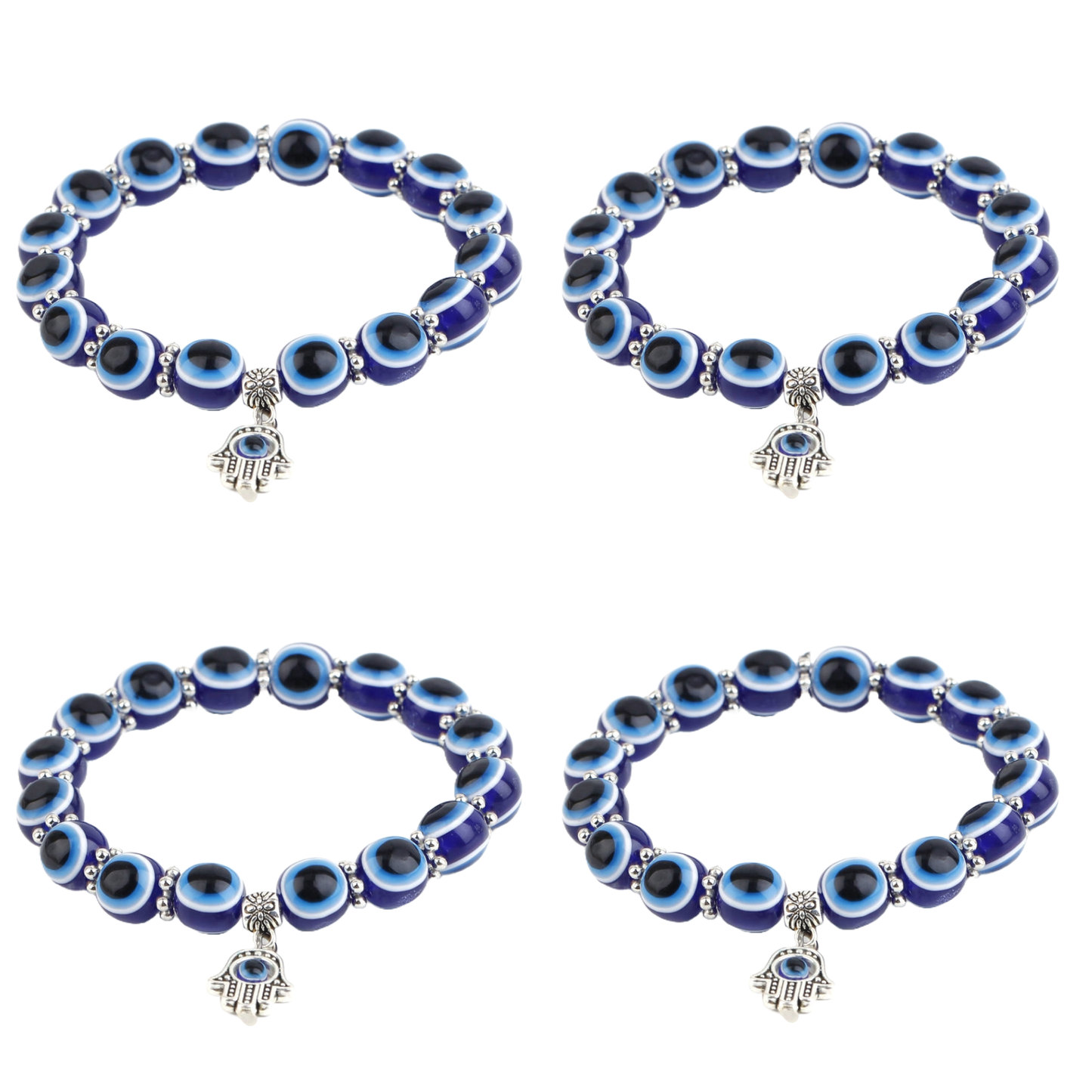 Blue Evil Eye Bracelet for Men Women Boys Girls