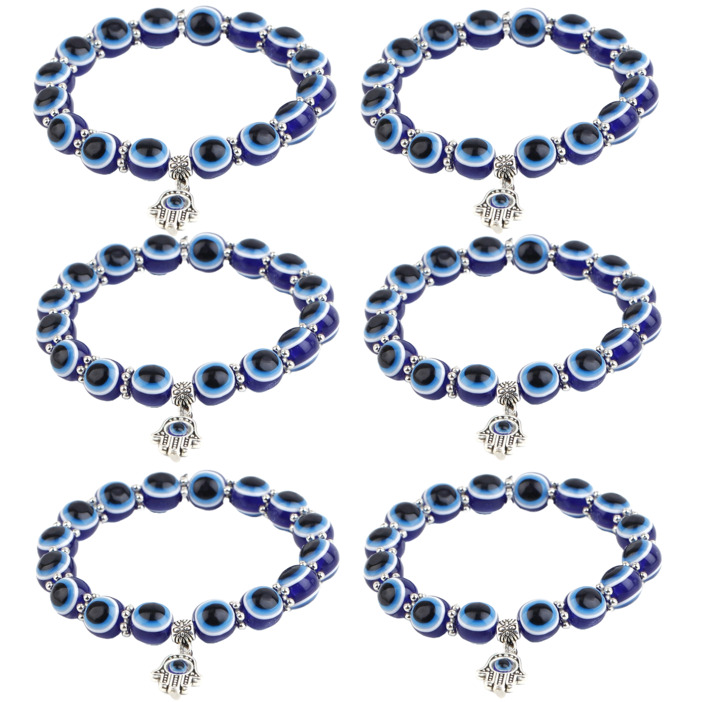 Blue Evil Eye Bracelet for Men Women Boys Girls