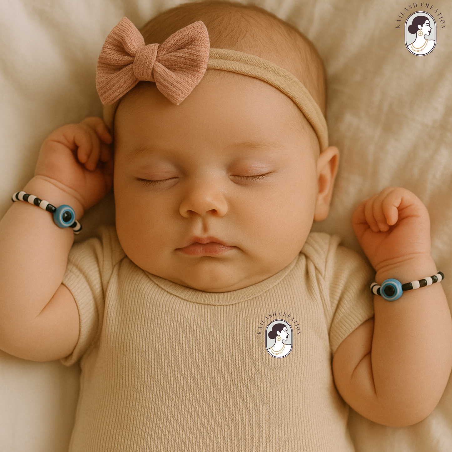 Evil Eye Nazariya Bracelets for NewBorn Toddler Baby Boys & Girls