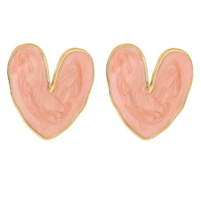 Love Heart Shape Earrings for Women and Girls Stylish