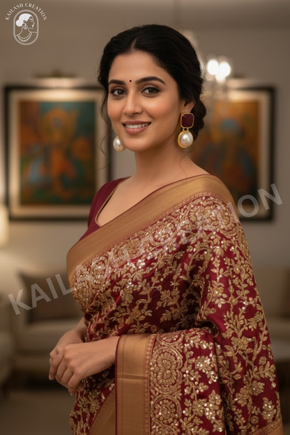 Pearl Drop Earrings for Women & Girls Stylish