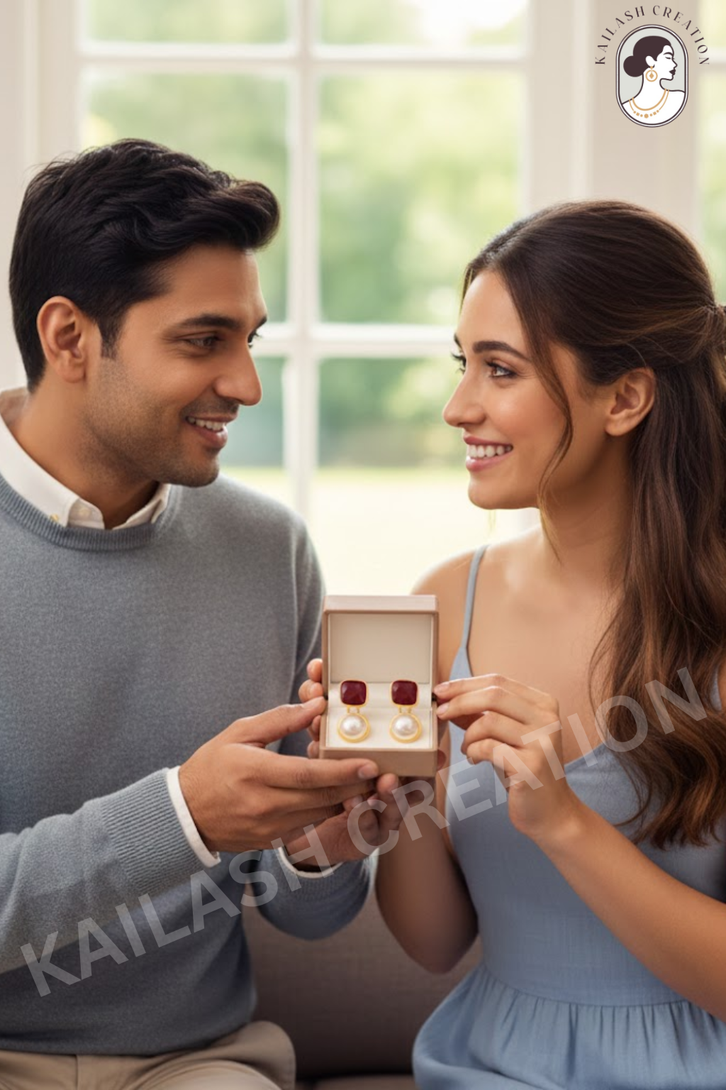 Pearl Drop Earrings for Women & Girls Stylish