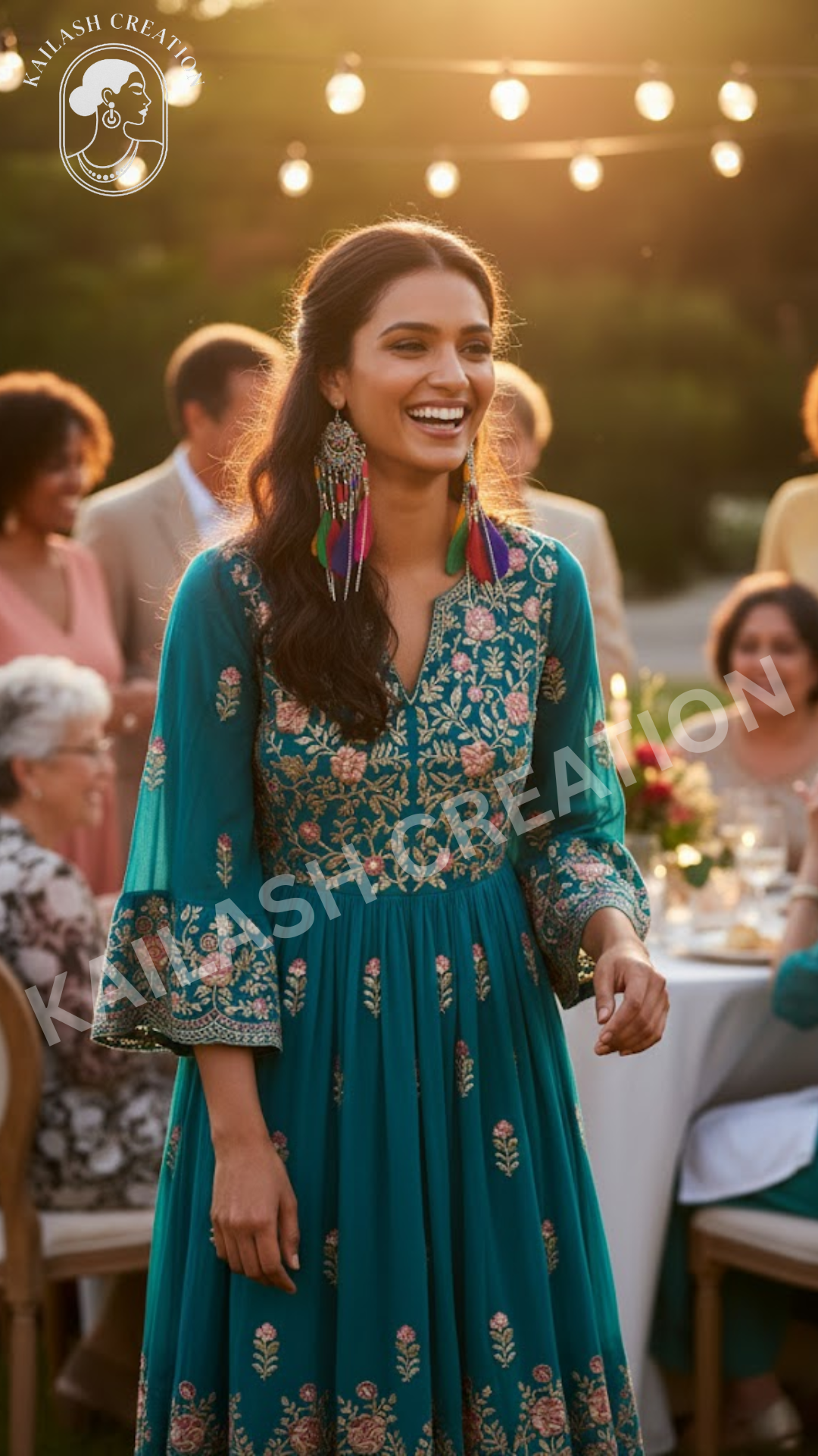 Multicolor Boho Feather Jhumki Earrings for Women and Girls Stylish