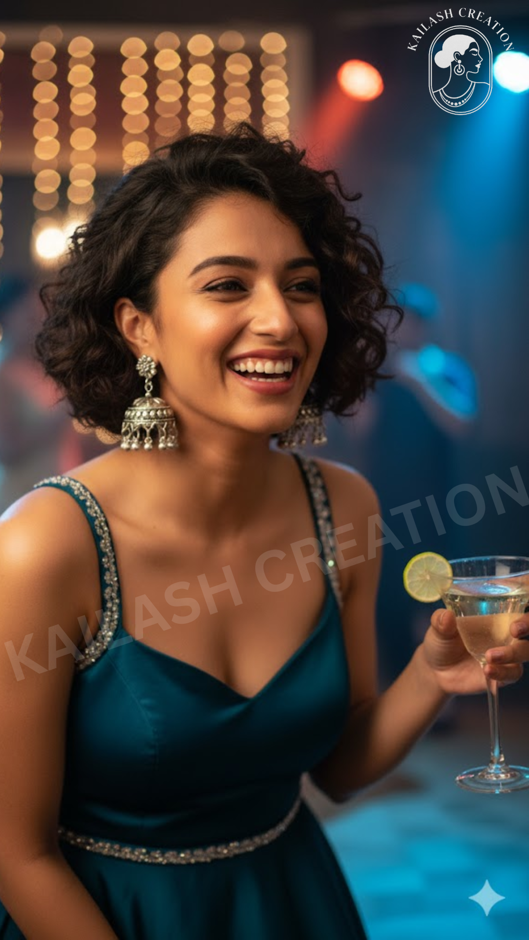 Oxidized Silver Jhumki Earrings for Women and Girls