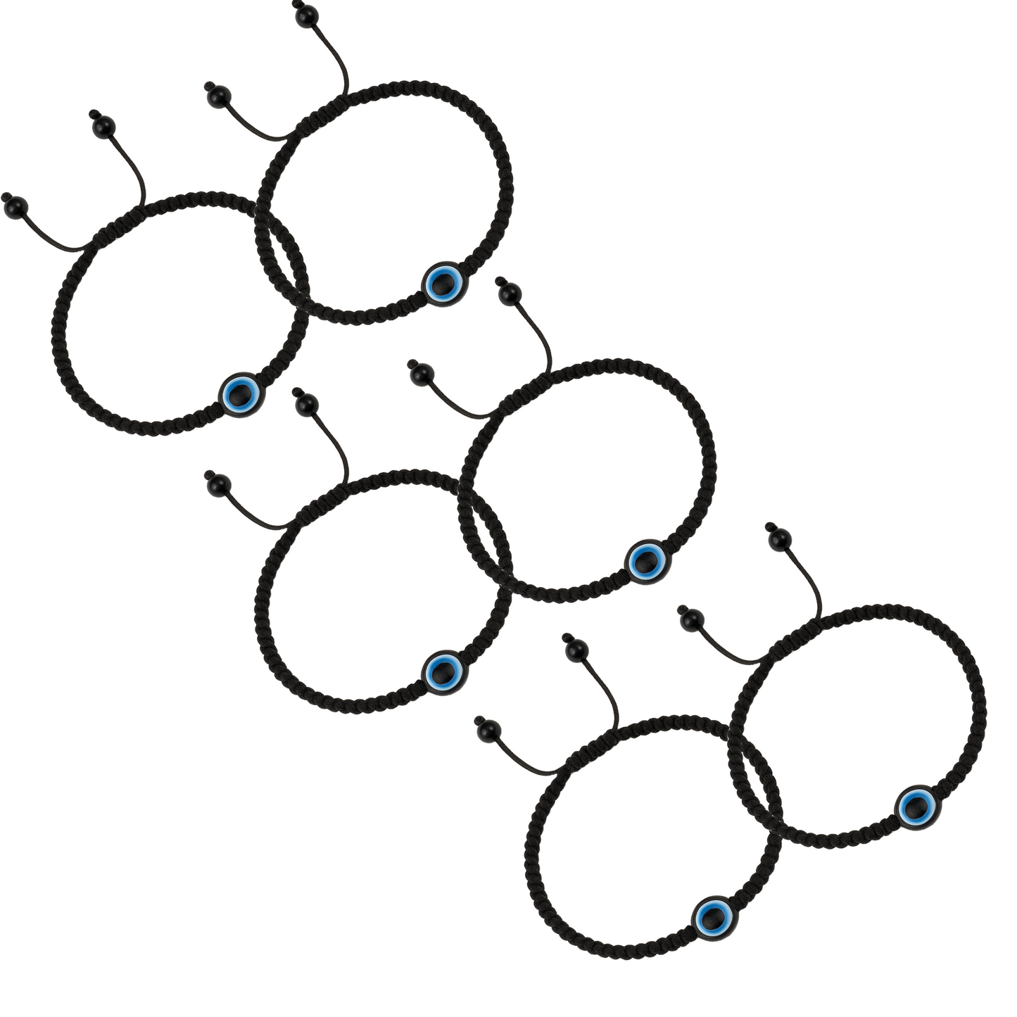 Evil Eye Adjustable Thread Anklet for women and Girls