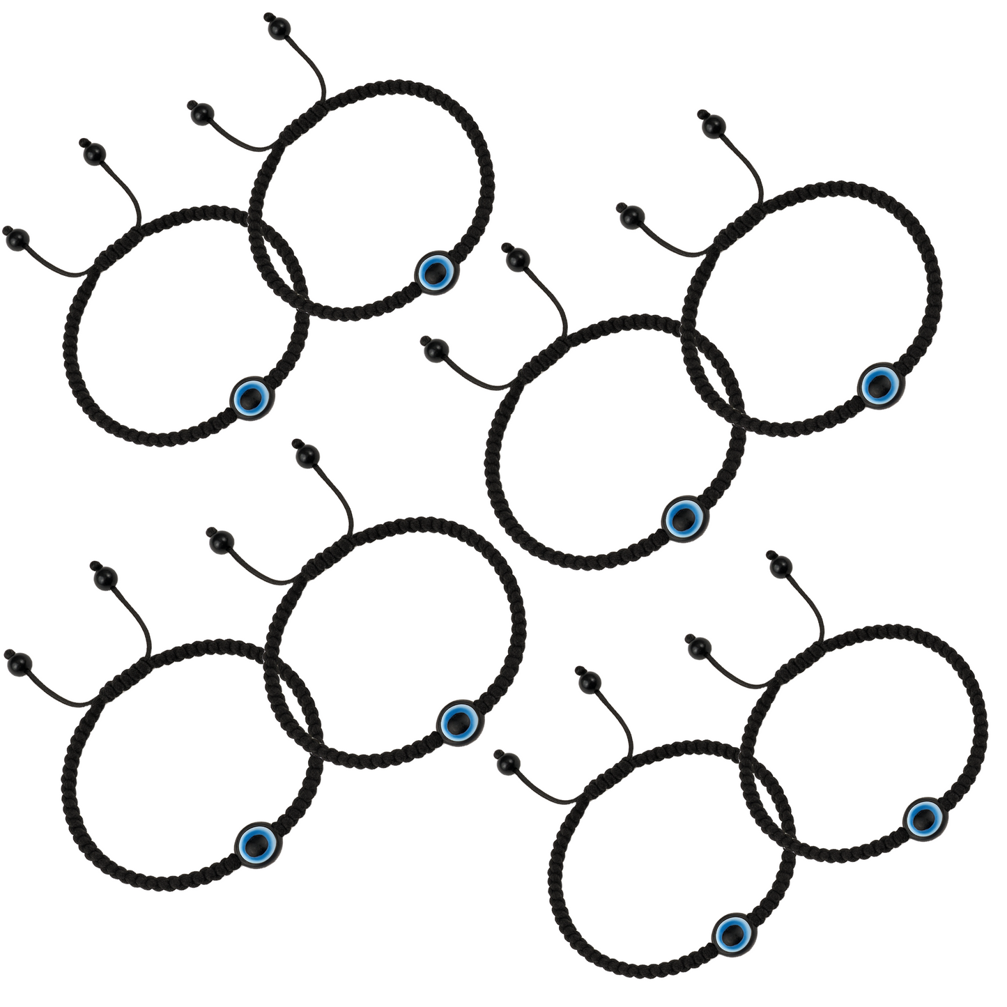 Evil Eye Adjustable Thread Anklet for women and Girls