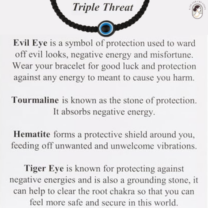 Evil Eye Adjustable Thread Anklet for women and Girls