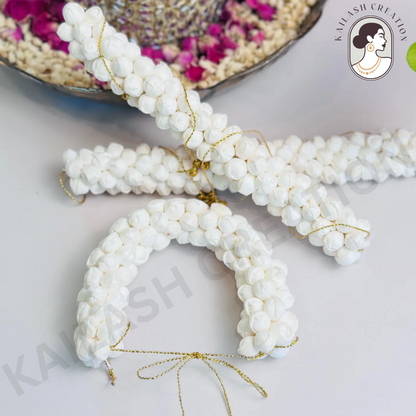 Artificial Jasmine Mogra Flower Hair Gajra Garland Juda Decoration Phool Gazra